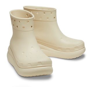 Crocs Crush Boots in Bone